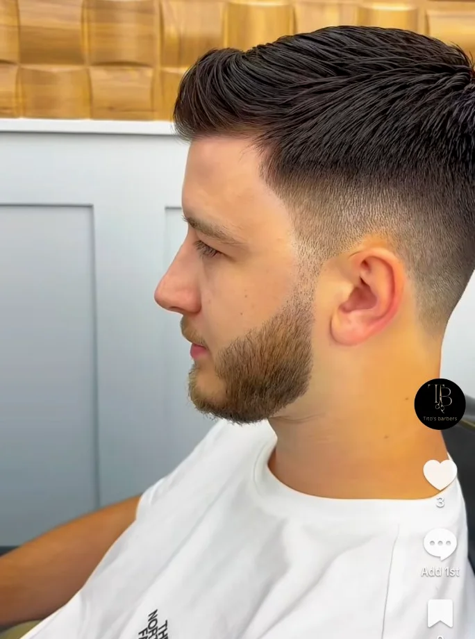 Fade haircut
