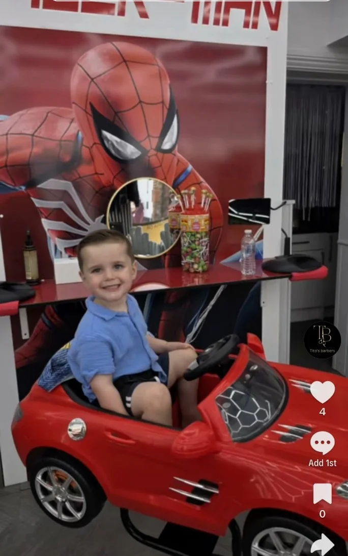 Kids barbering
