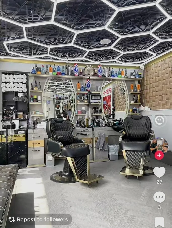 Tito's Barbers shop interior
